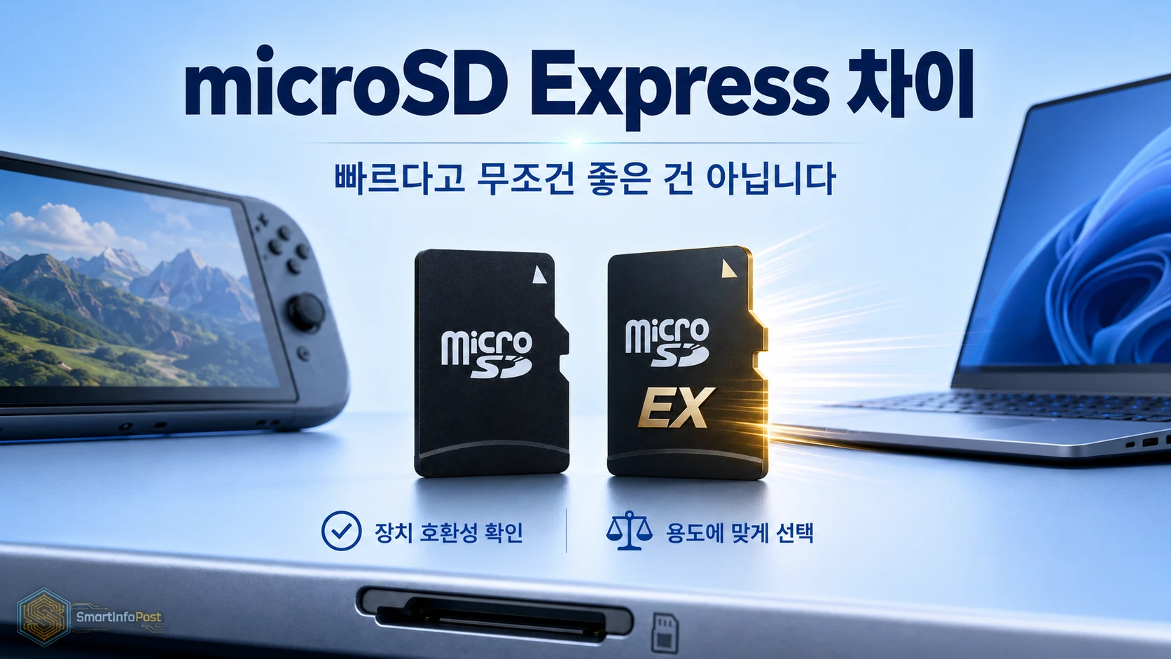 microSD Express 차이, 기존 microSD 대신 사야 할 때는?