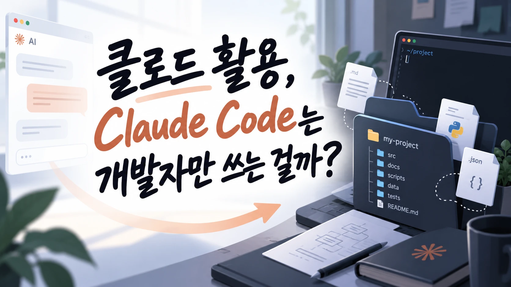 클로드 활용, Claude Code는 개발자만 쓰는 걸까?